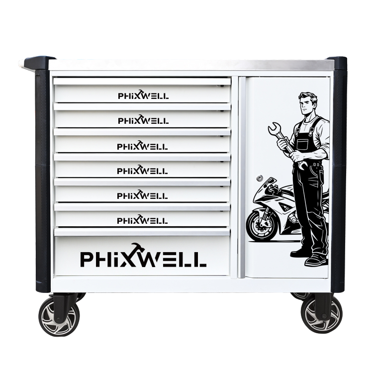 719516 PHIXWELL 7段引出し 新型ツールキャビネット