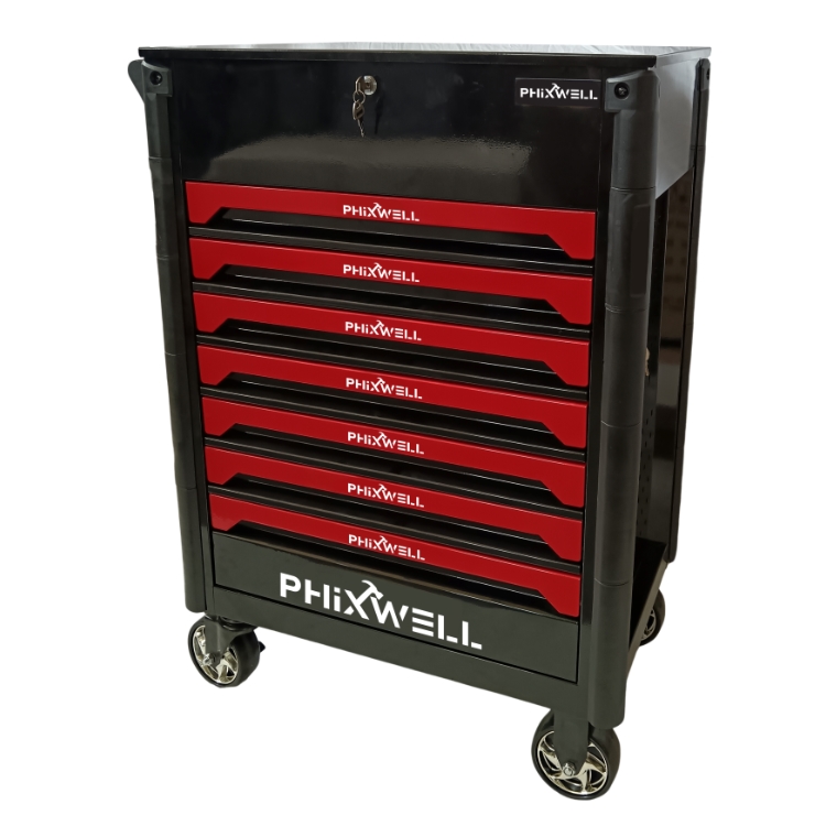 719508 PHIXWELL 7 引き出し工具保管キャビネット