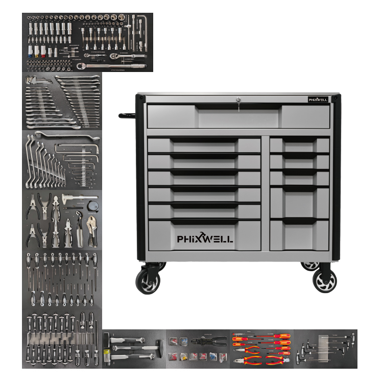 719517 新発売 PHIXWELL 12 引き出しツールキャビネット