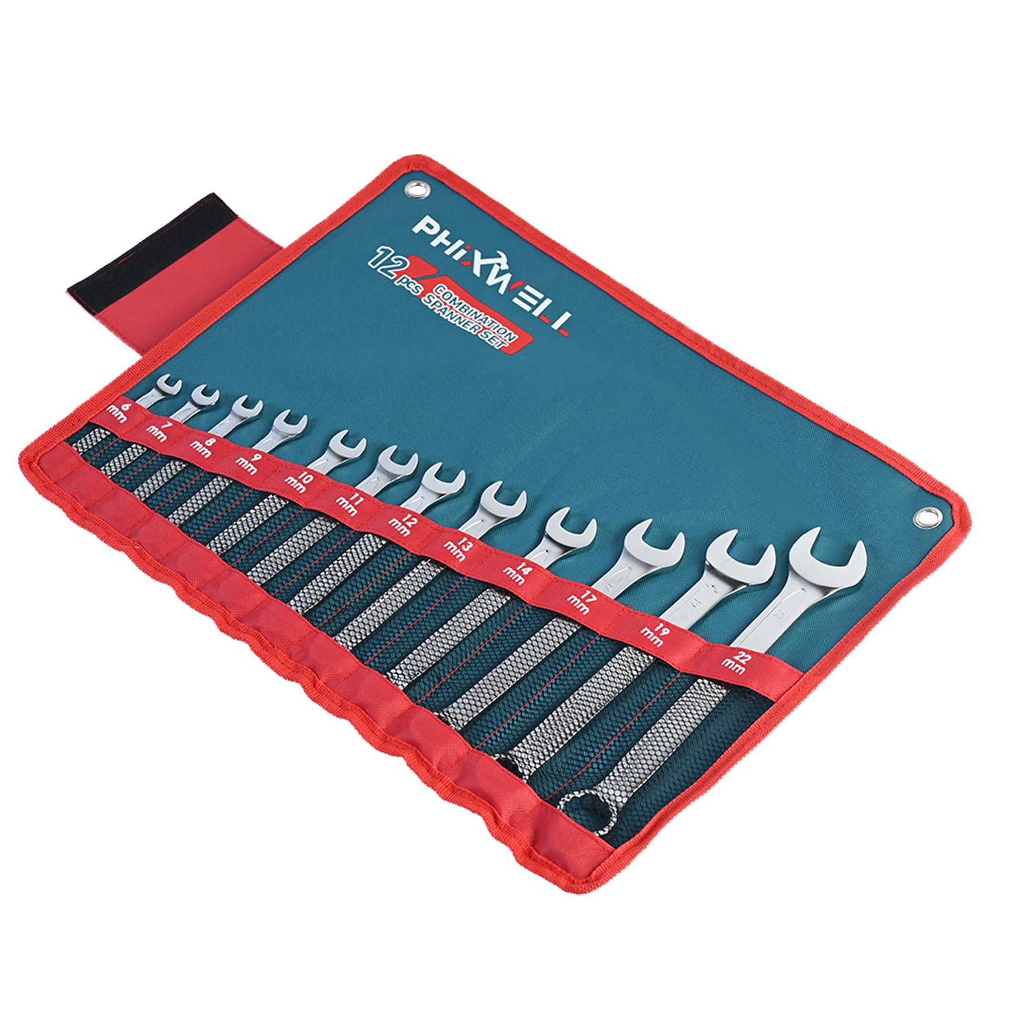 717533 PHIXWELL 12PCS コンビネーションレンチセット