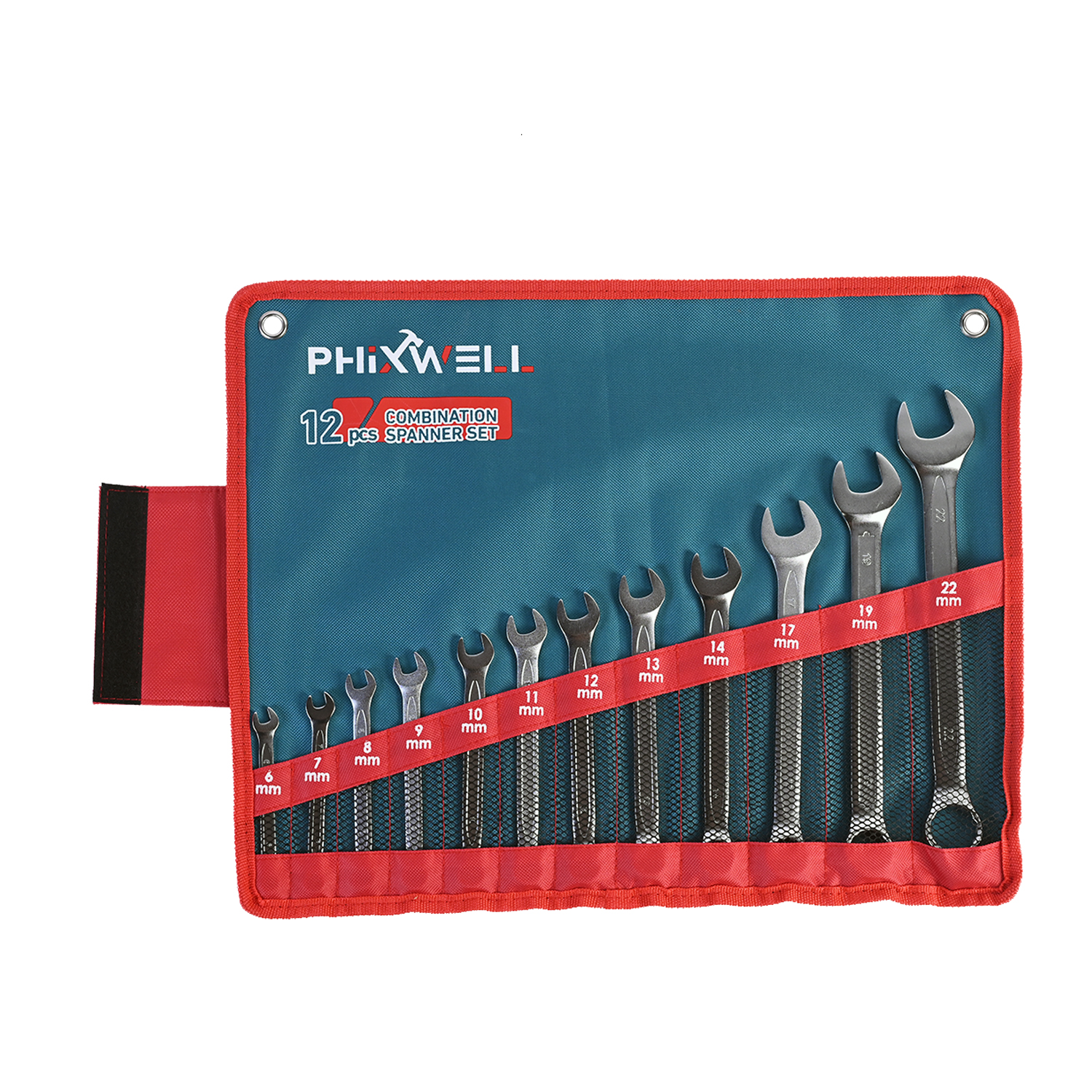 717533 PHIXWELL 12PCS コンビネーションレンチセット