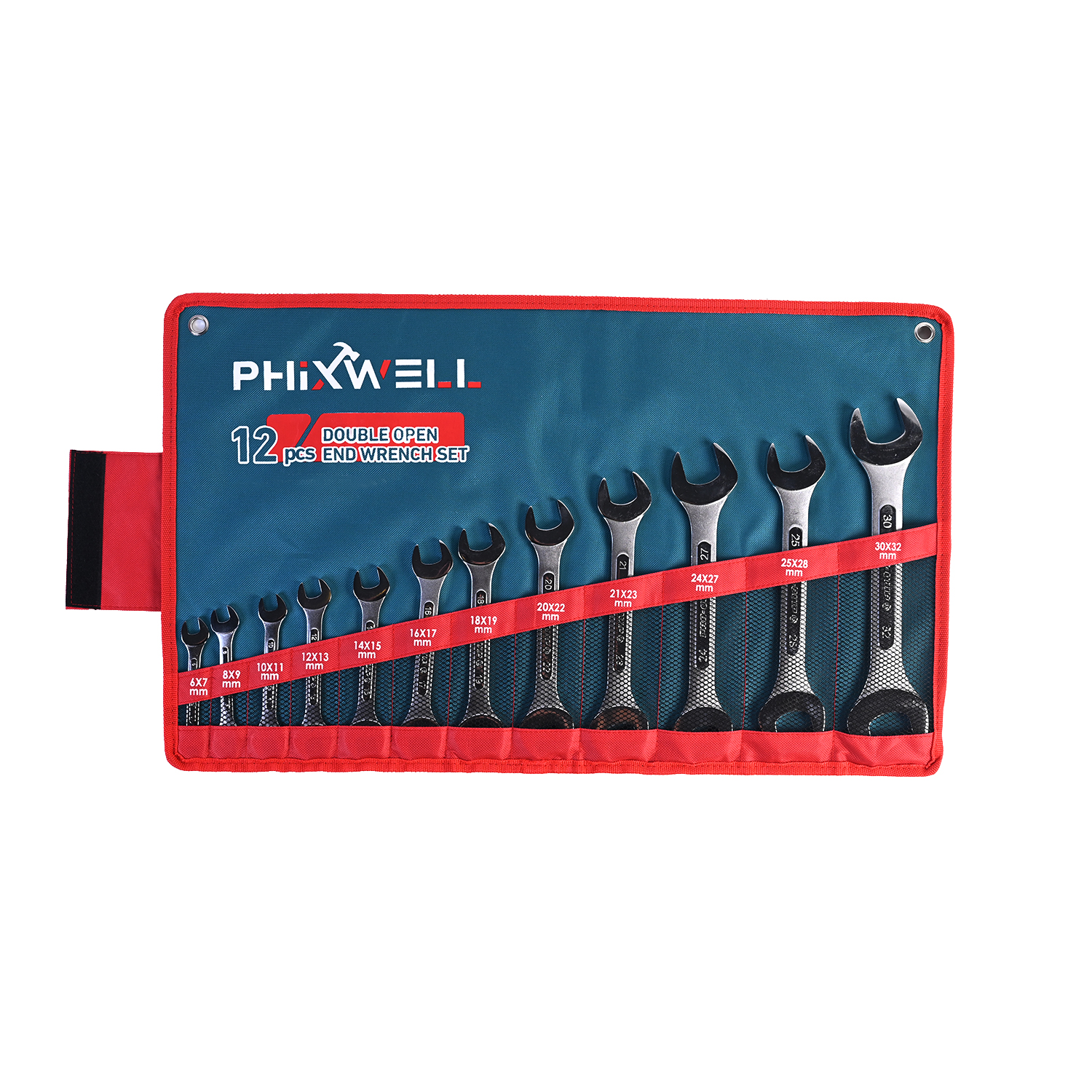 717534 PHIXWELL 12PCS 両頭リブレンチセット