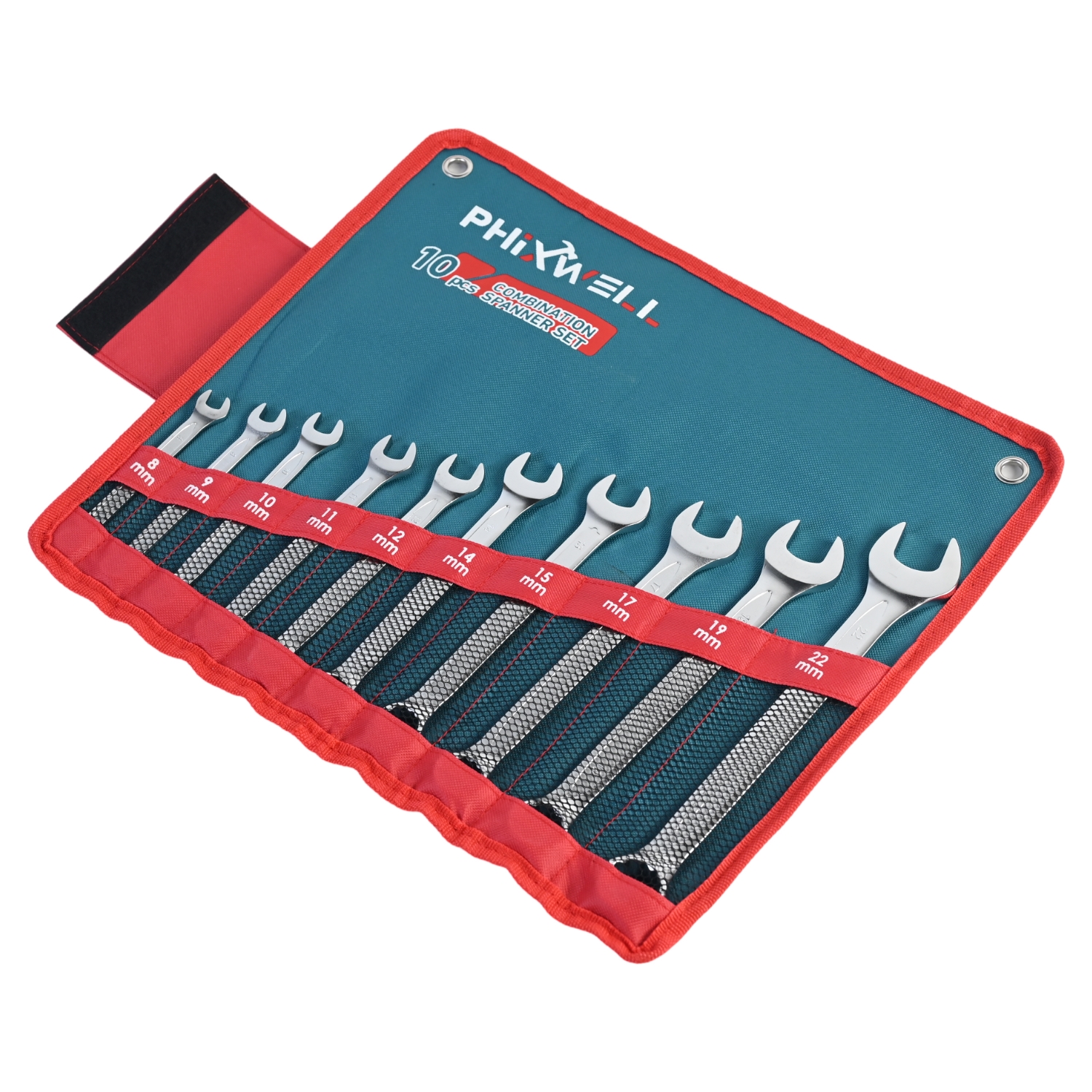 717532 PHIXWELL 10PCS コンビネーションレンチセット