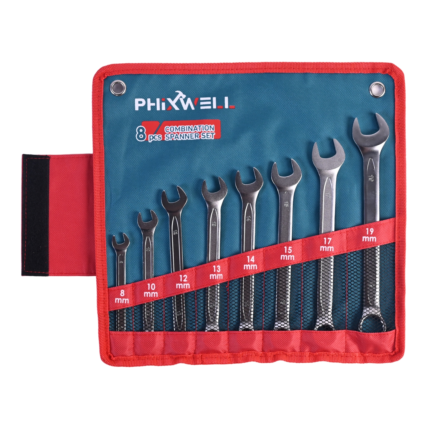 717531 PHIXWELL 8PCS コンビネーションレンチセット