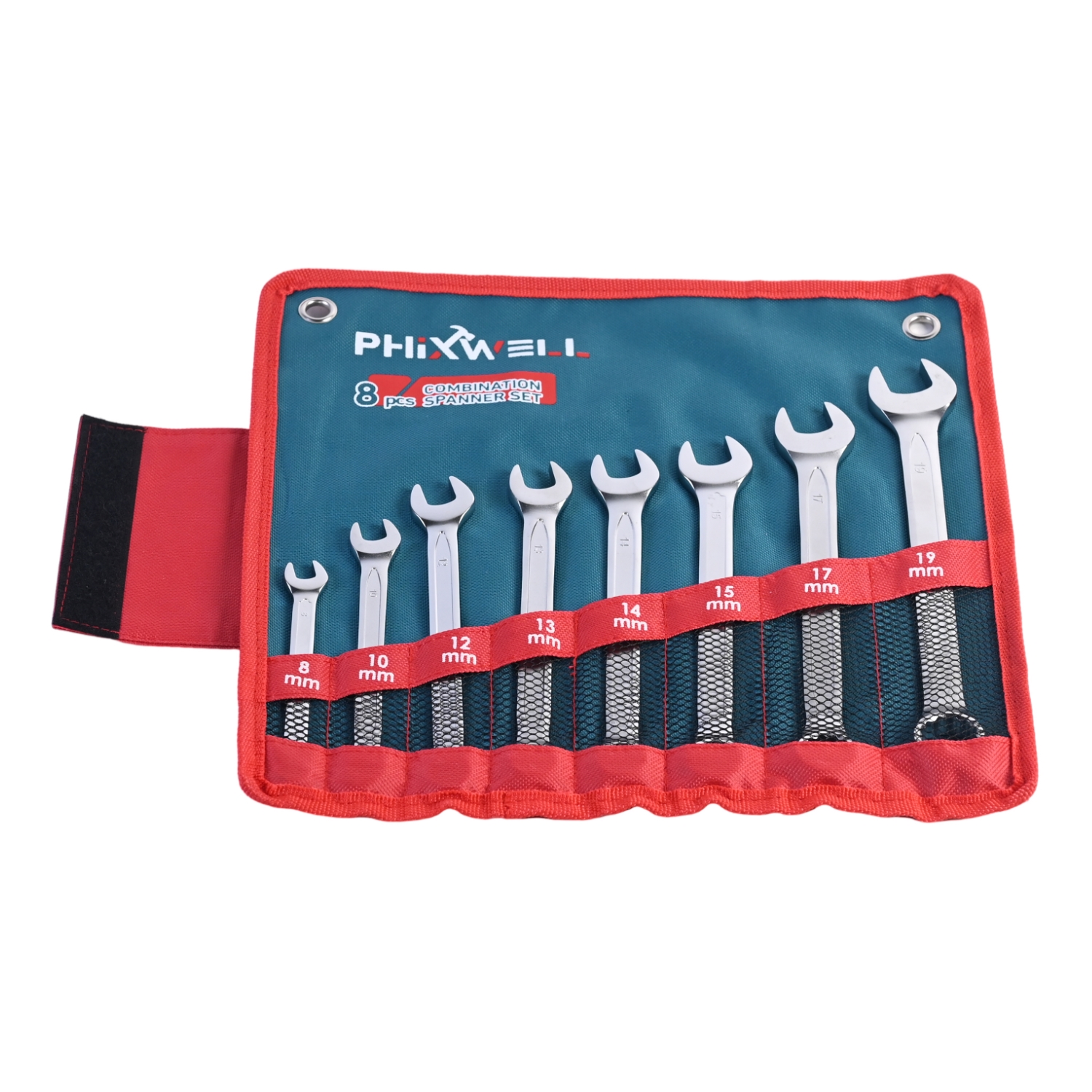 717531 PHIXWELL 8PCS コンビネーションレンチセット
