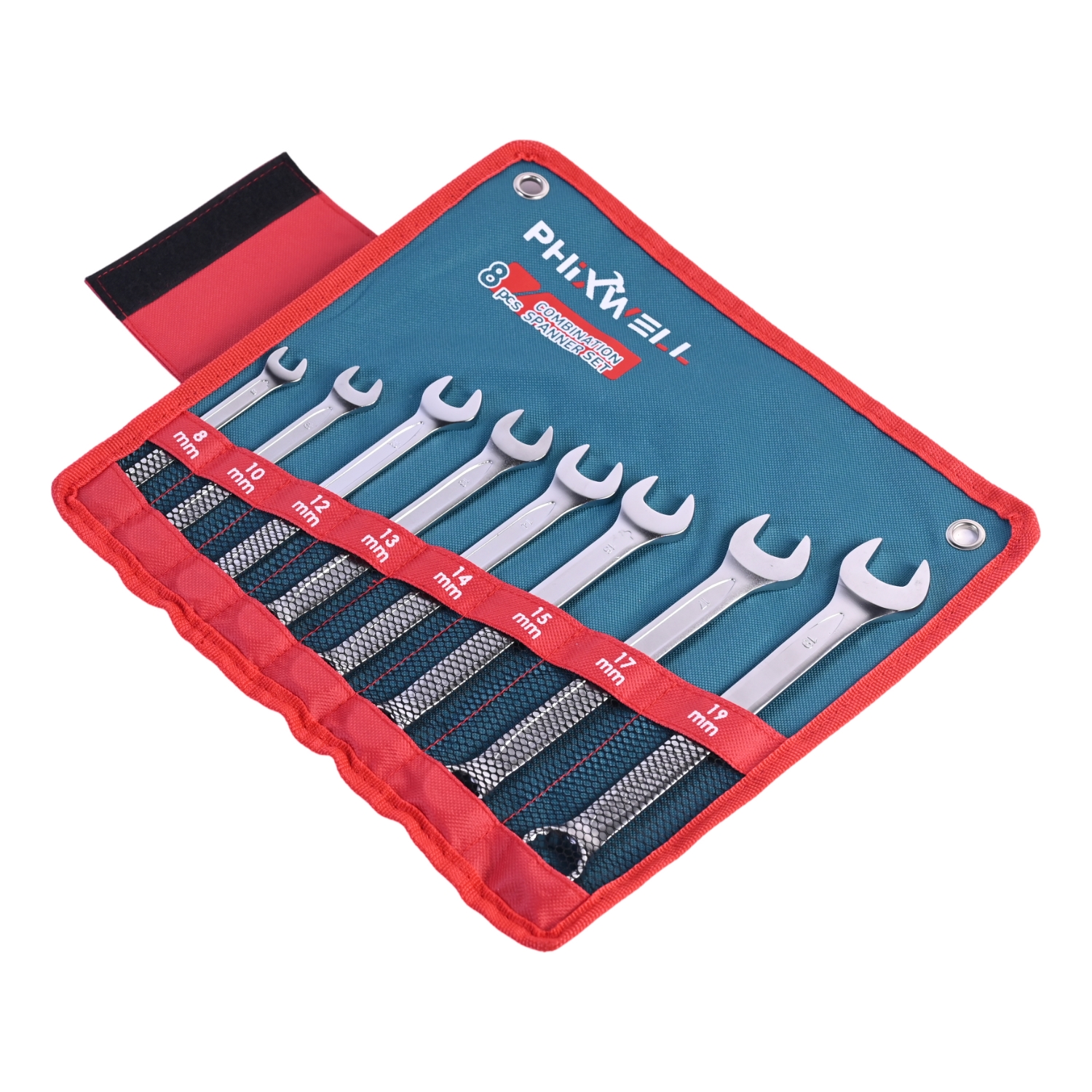 717531 PHIXWELL 8PCS コンビネーションレンチセット